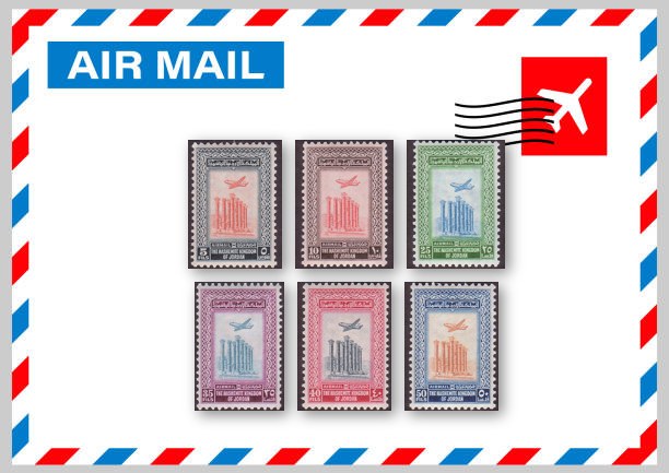 Temple of Artemis, Jerash - Airmail